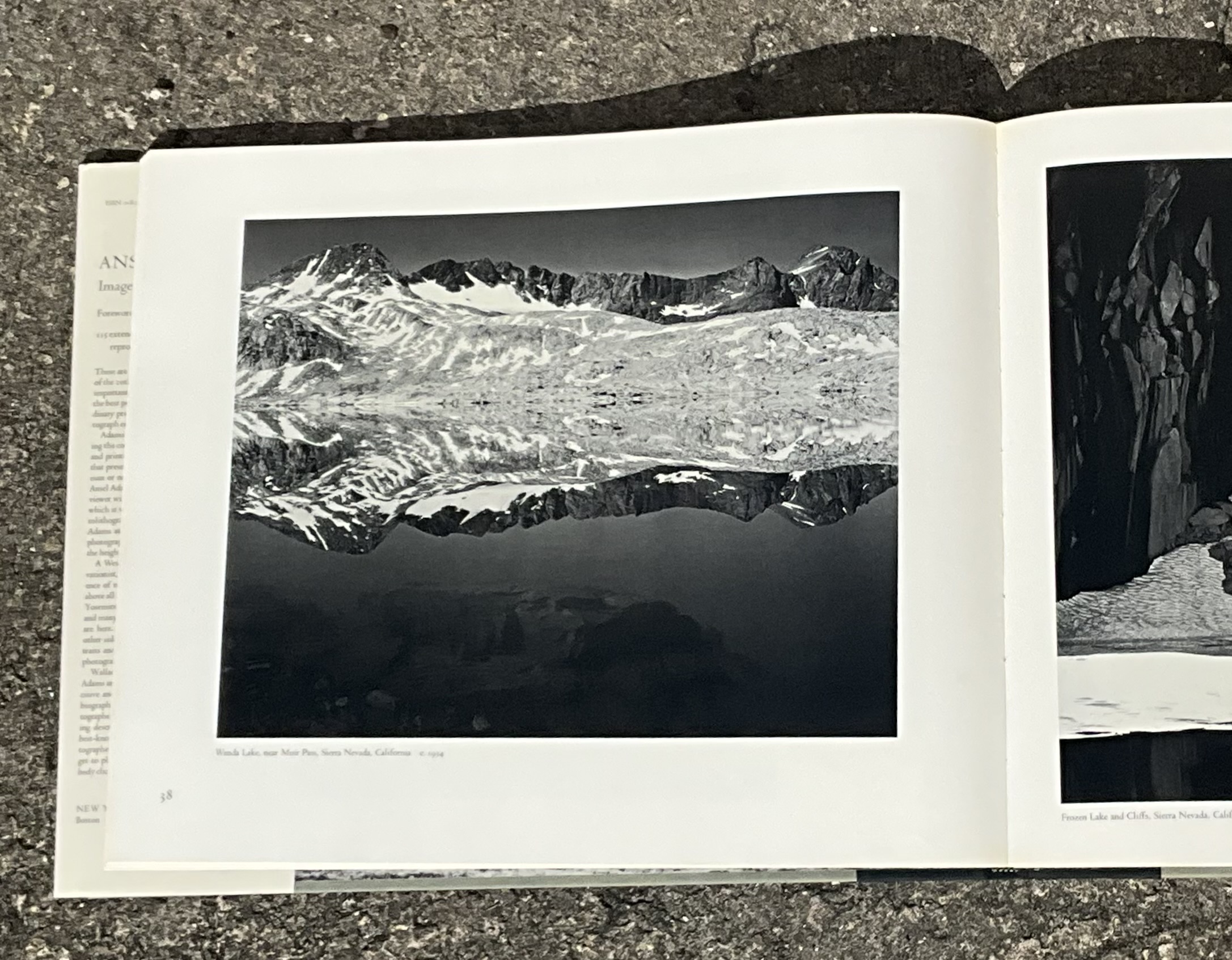 Vintage Ansel Adams Images 1923-1974 Rare 1st Edition  - Top view