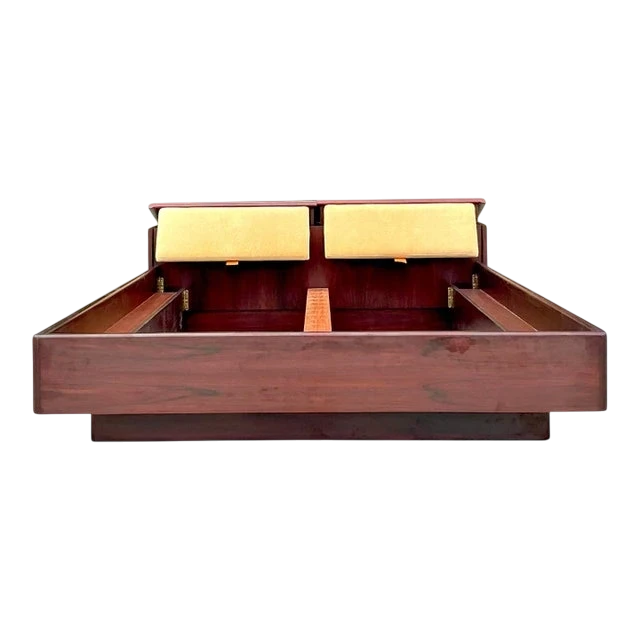 Vintage Drylund Rosewood Queen Bedframe