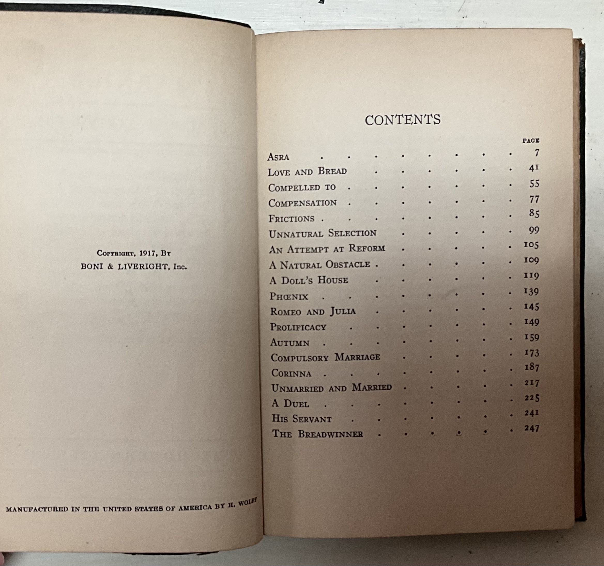 Vintage Regency First Modern Library Edition of Married  - Top view