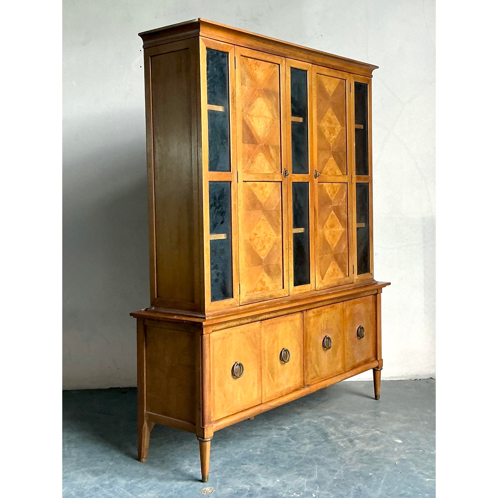 Vintage China Cabinet After American of Martinsville - Detail view