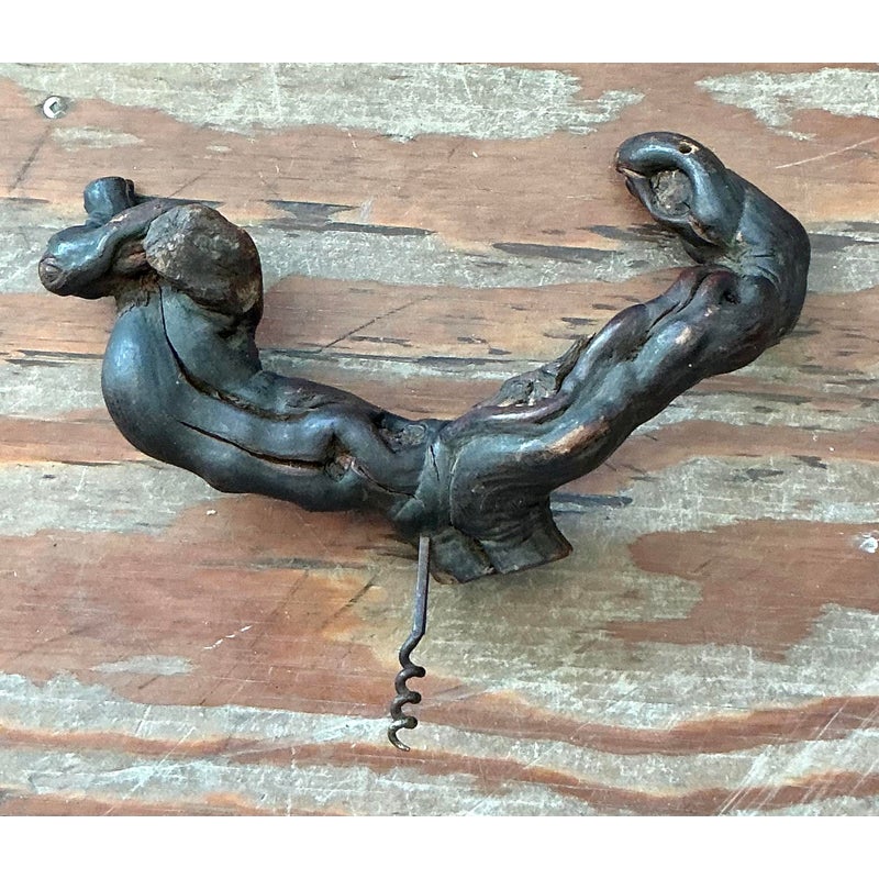 Vintage Boho Branch Corkscrew - Detail view