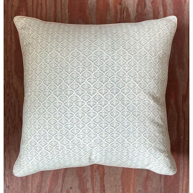 Vintage Regency Jacquard Dawn Throw Pillow - Side view
