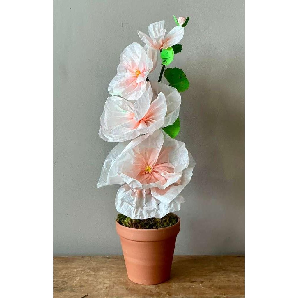 Contemporary Hand-Rolled Paper Flowers - Paper, 9W x 22.5H - Detail view