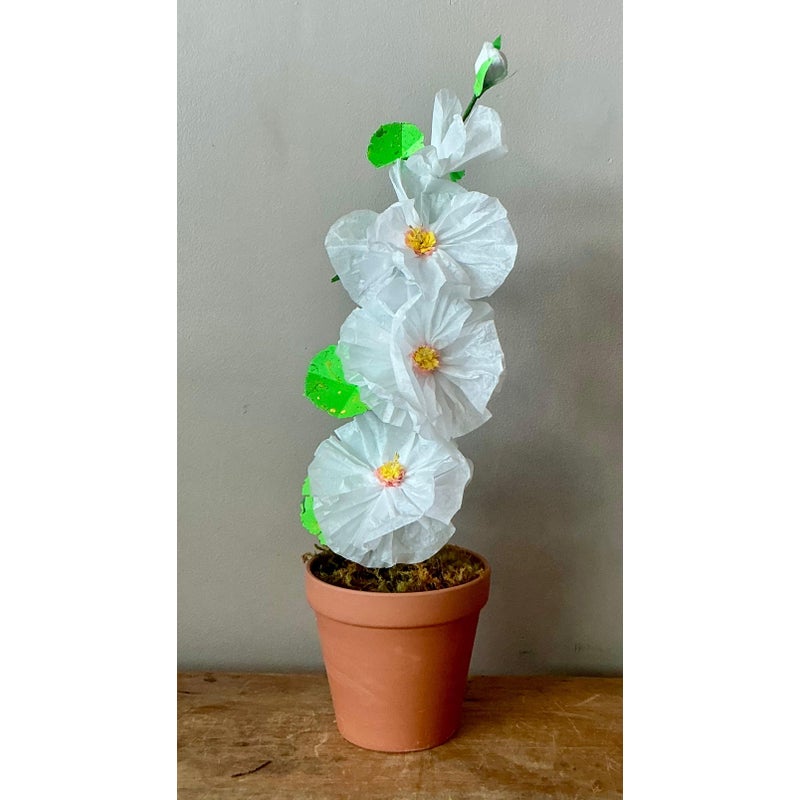 Contemporary Hand Rolled Paper Flowers - Detail view