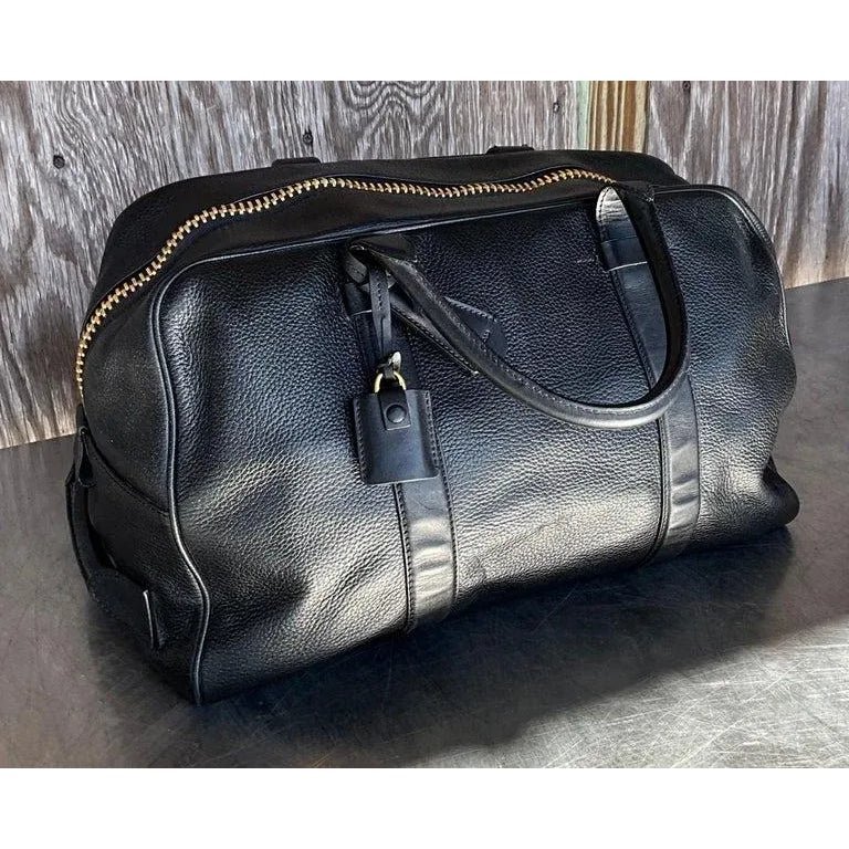 Vintage Tom Ford Leather Travel Bag - Top view