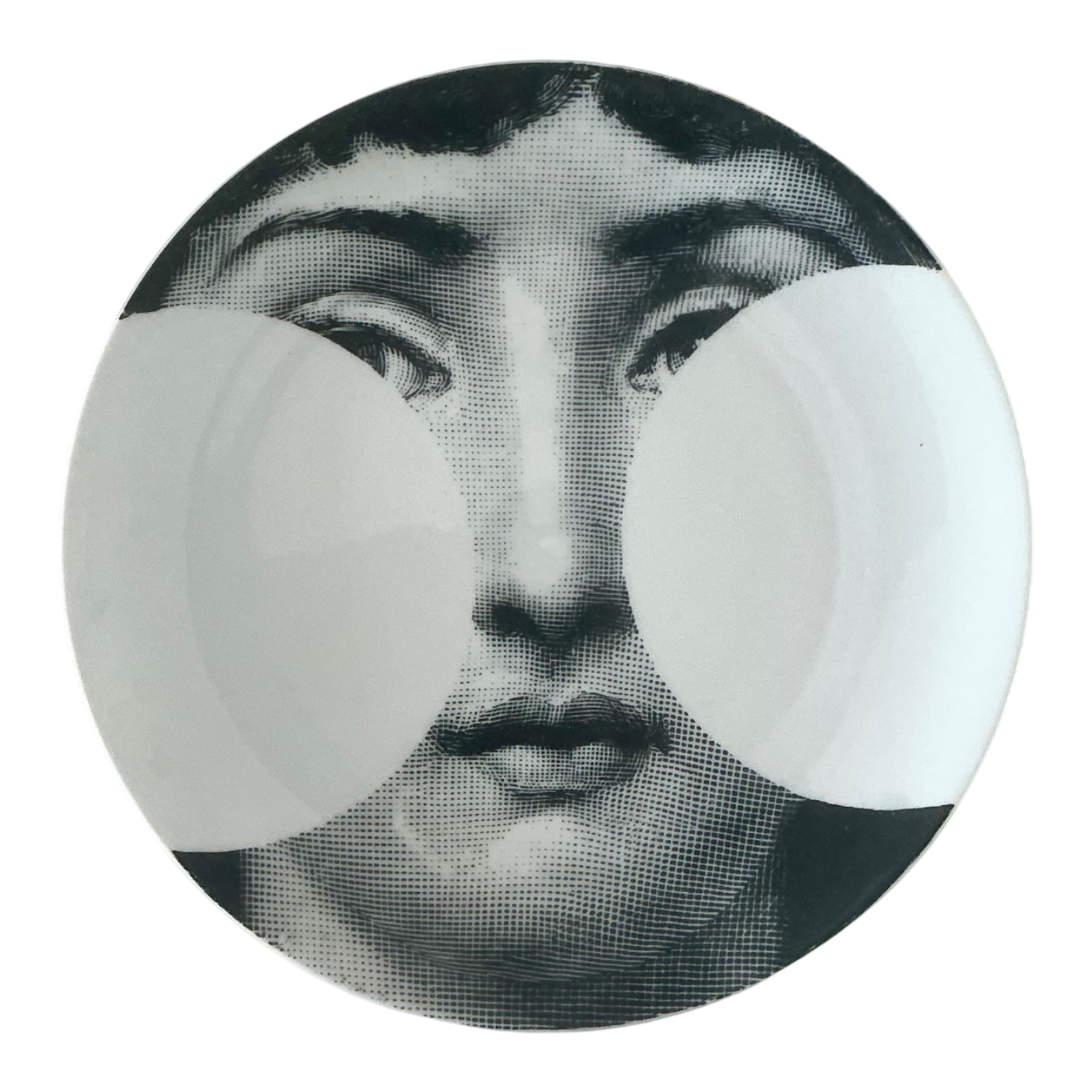 Piero Fornasetti Tema e Variazioni Plate - Detail view