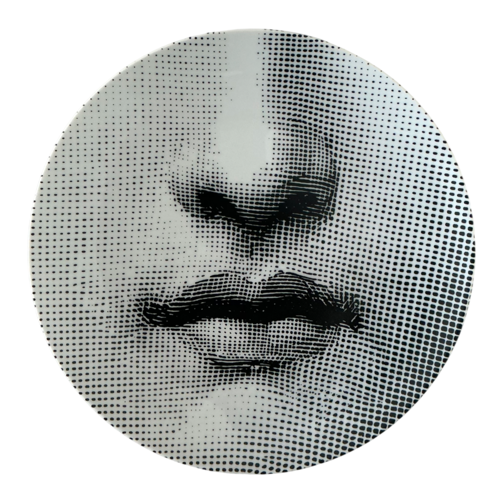 Piero Fornasetti Tema e Variazioni Plate - Detail view