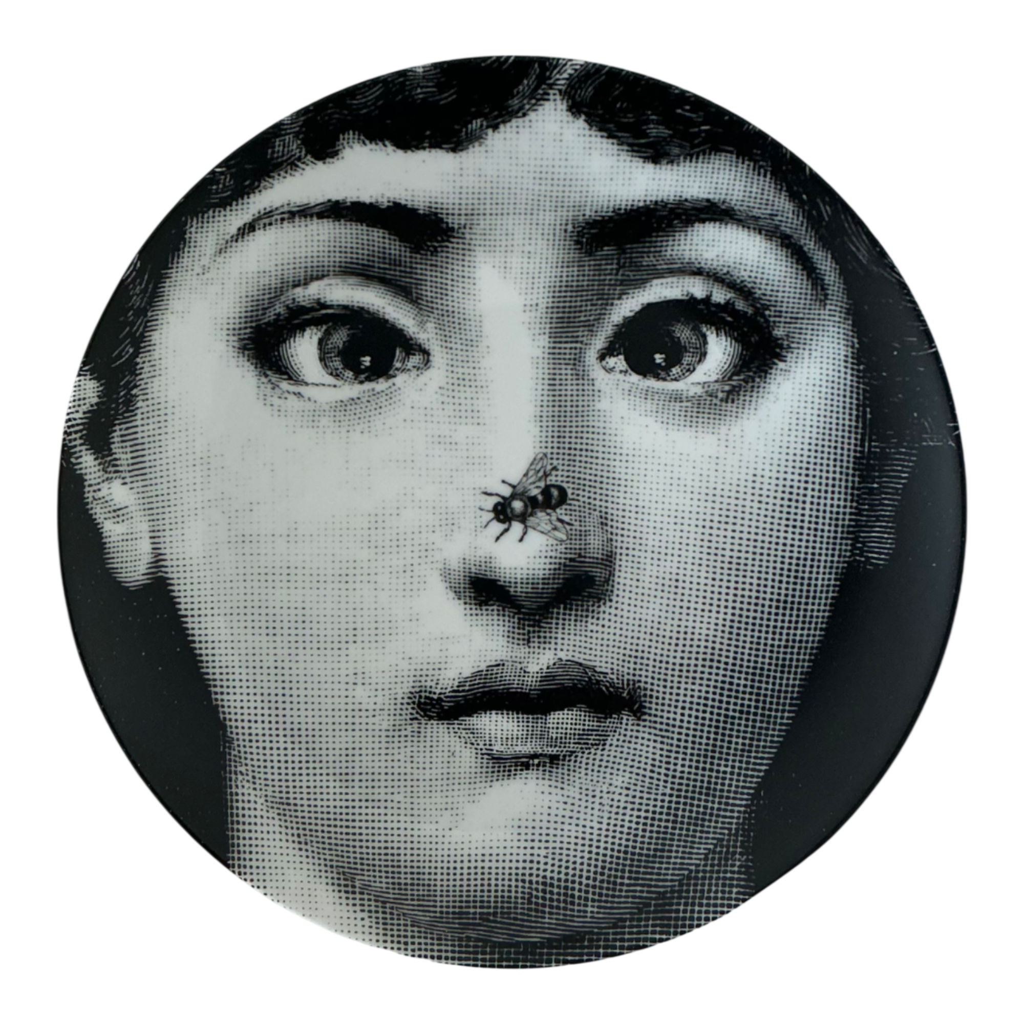 Piero Fornasetti Tema e Variazioni Plate - Detail view