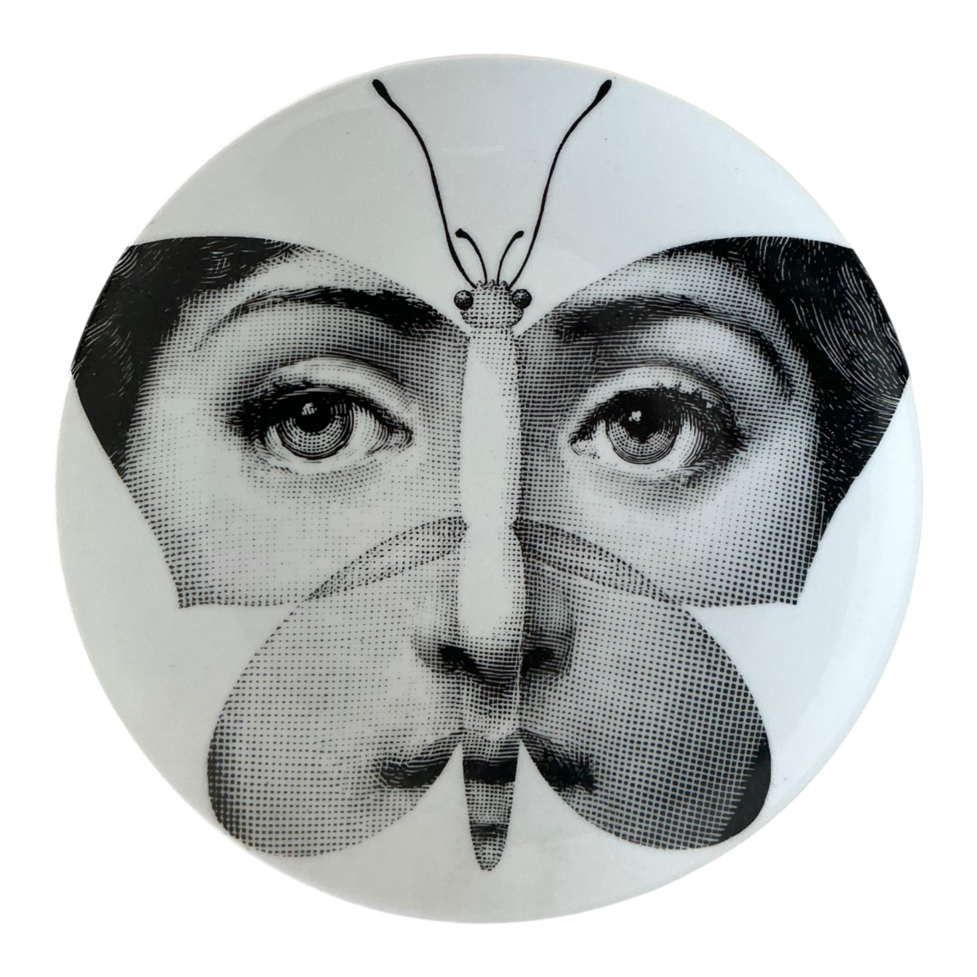 Piero Fornasetti Tema e Variazioni Plate - Detail view