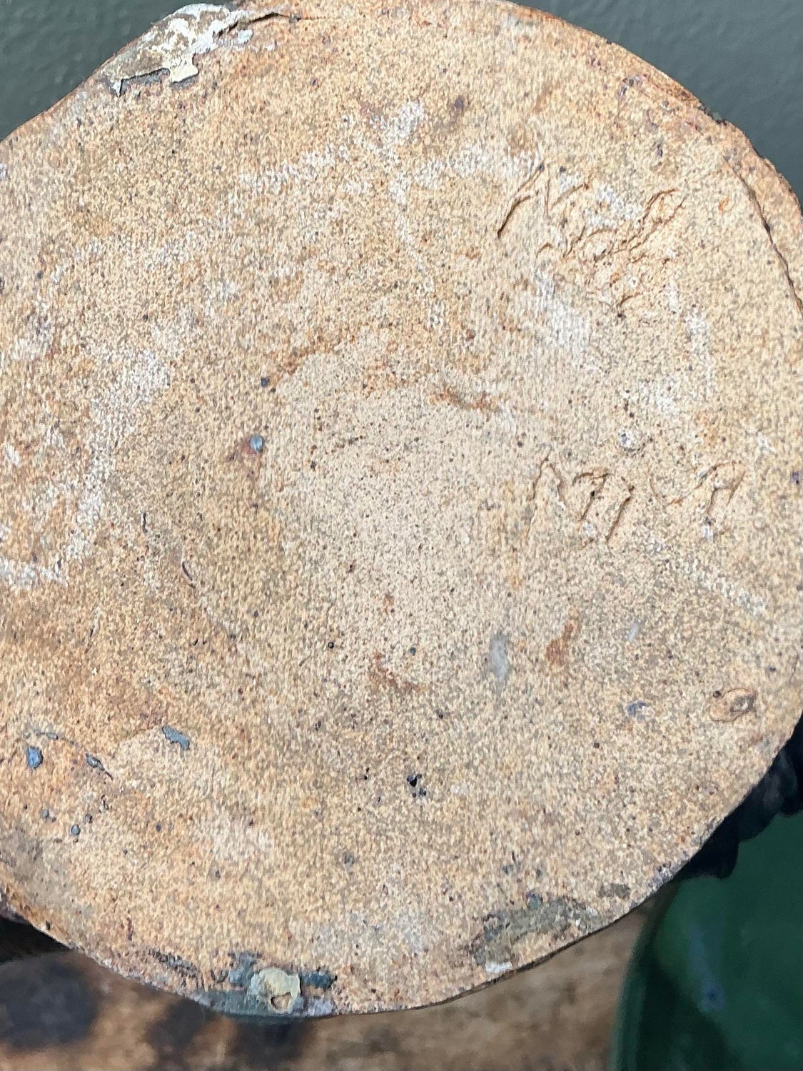 Vintage Original Studio Pottery Bowl - Pottery, 8.75W x 2H - Detail view
