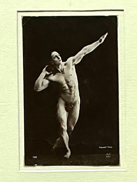 Vintage George O’Brien Classical Male Figure Prints - Set of 4 - Detail view