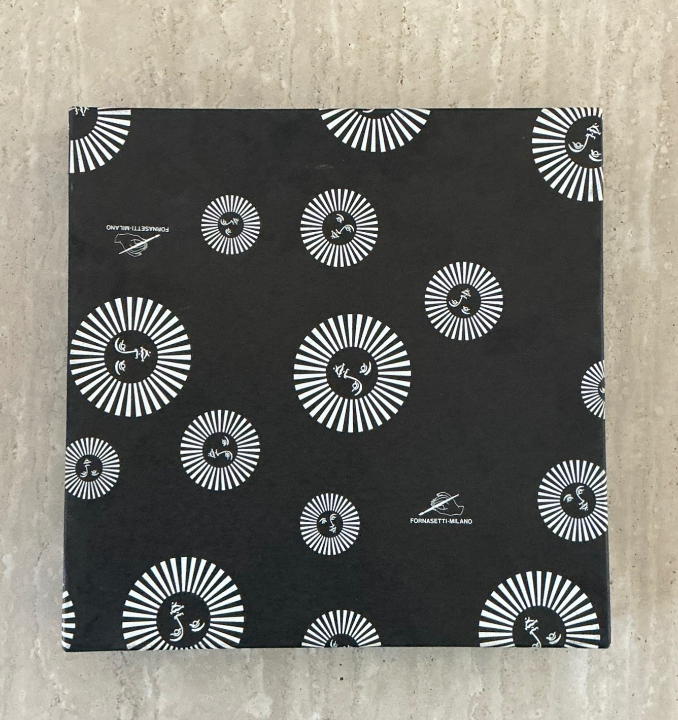 Vintage Fornasetti Tema e Variazioni Plate - Back view
