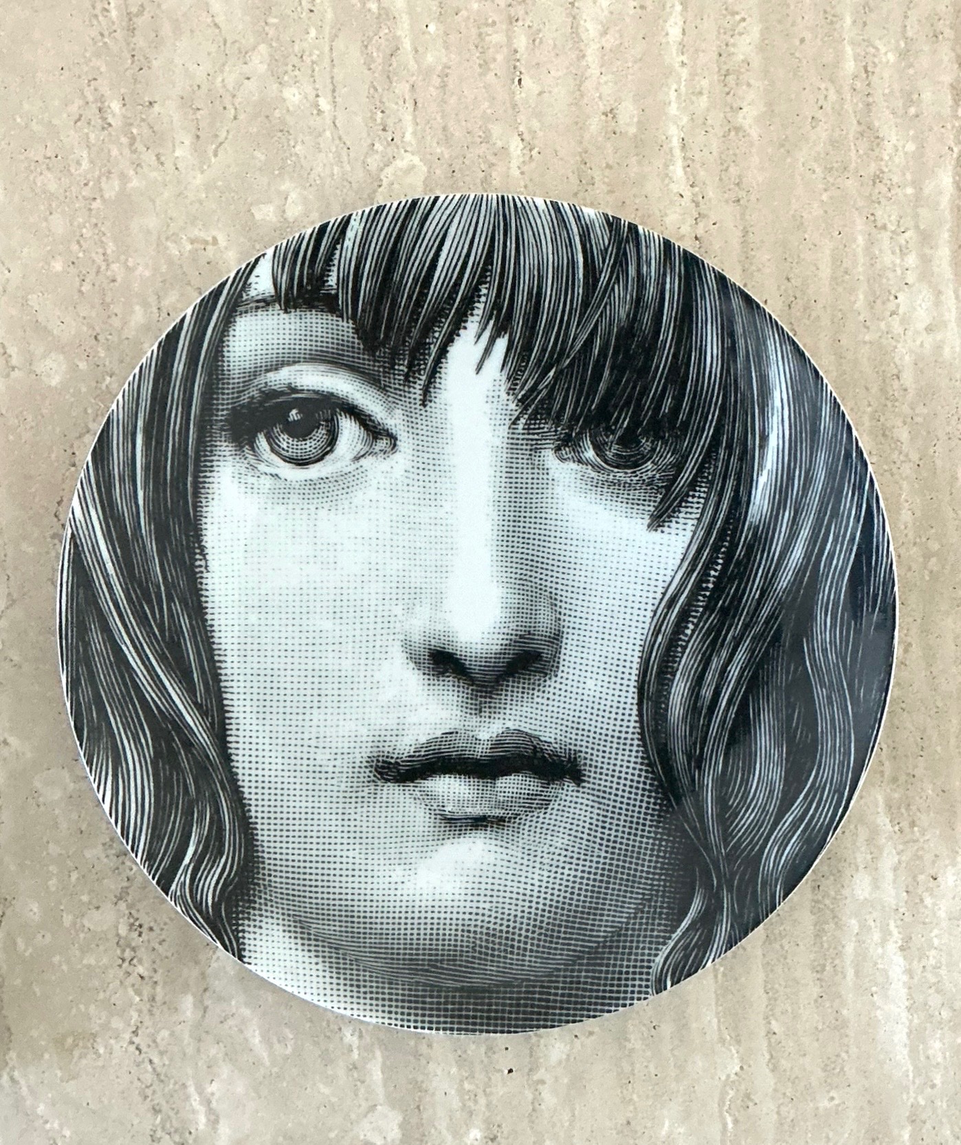Vintage Fornasetti Tema e Variazioni Plate - Detail view