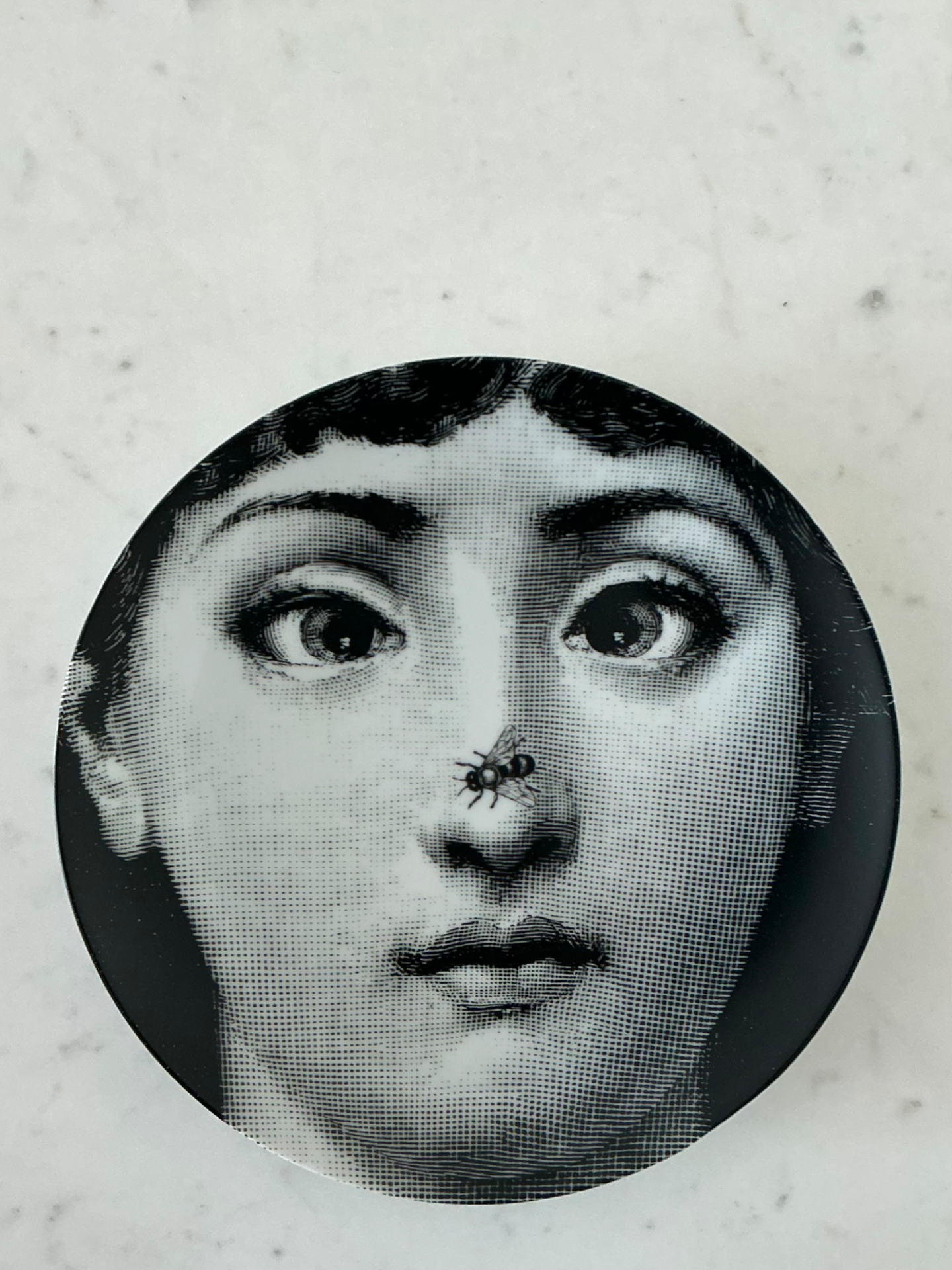 Piero Fornasetti Tema e Variazioni Plate - Top view