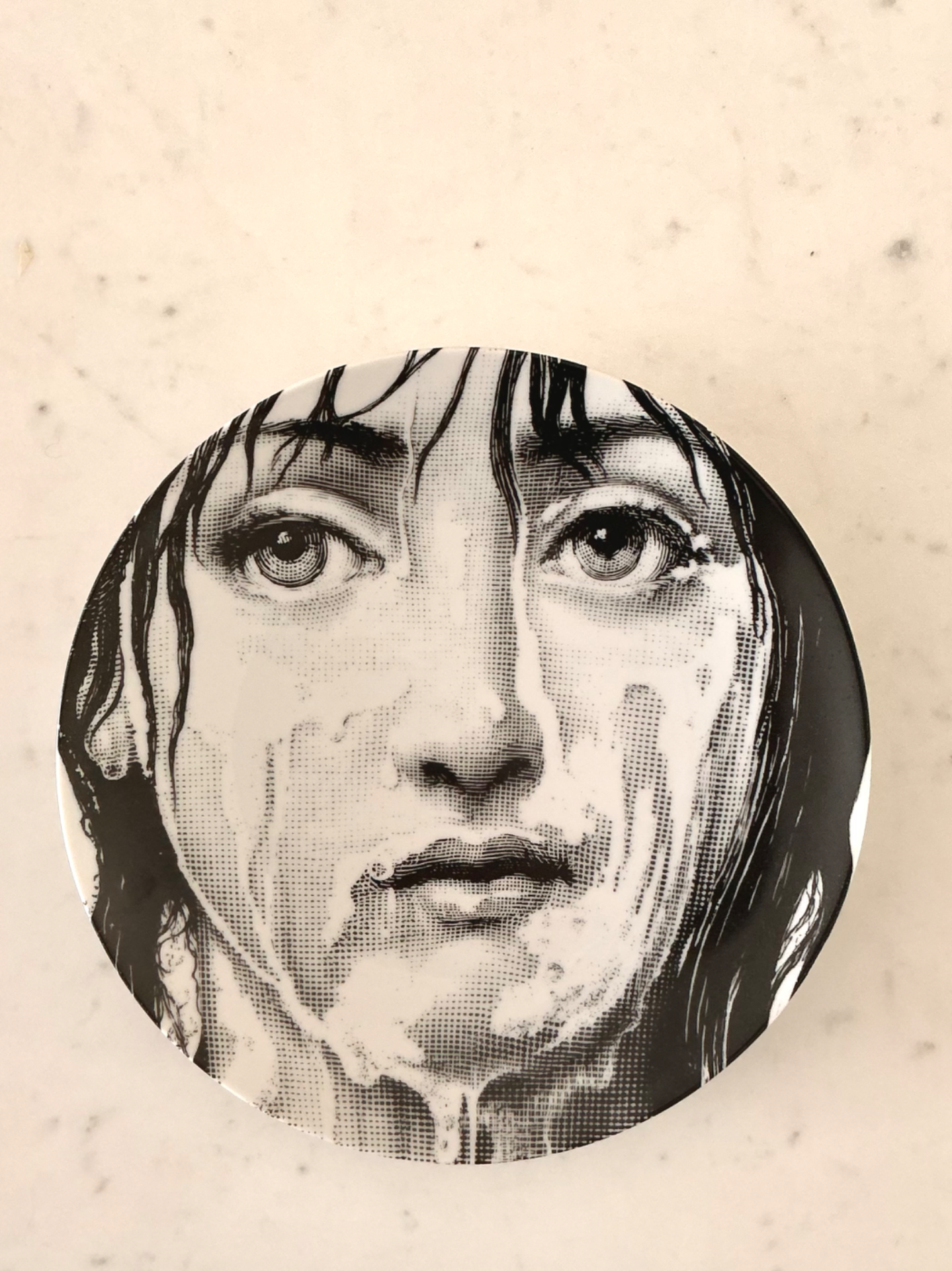 Piero Fornasetti Tema e Variazioni Plate - Top view