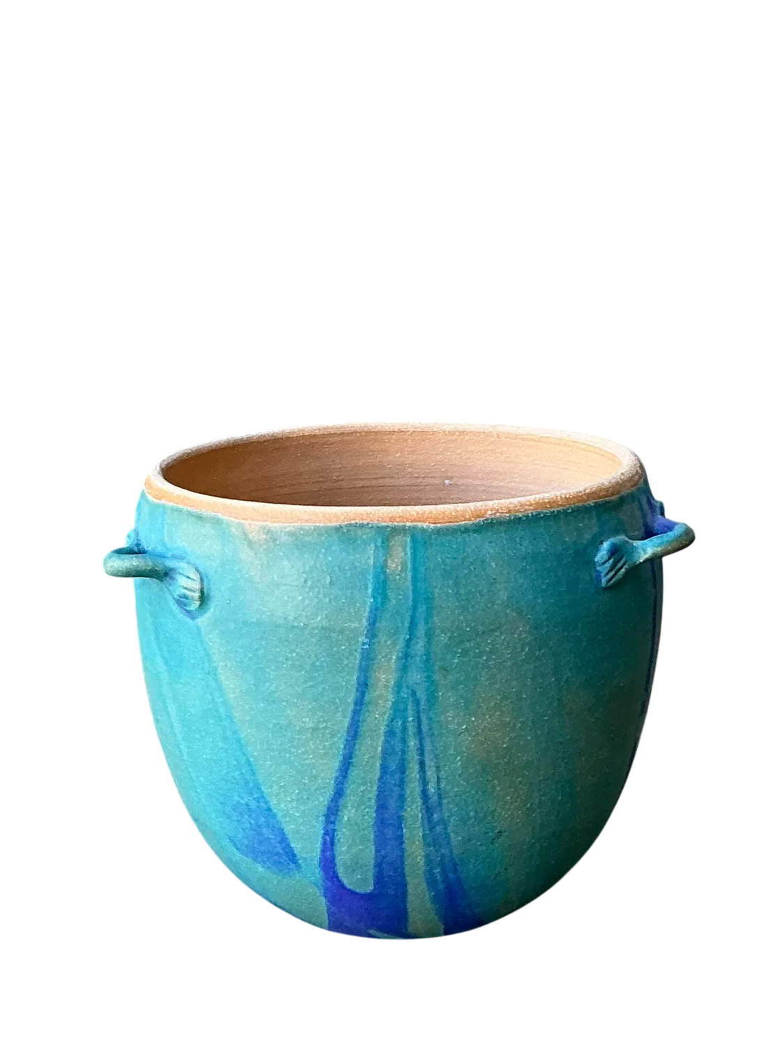 Vintage Original Studio Pottery Bowl - Pottery, 6.5W x 5.75H - Detail view