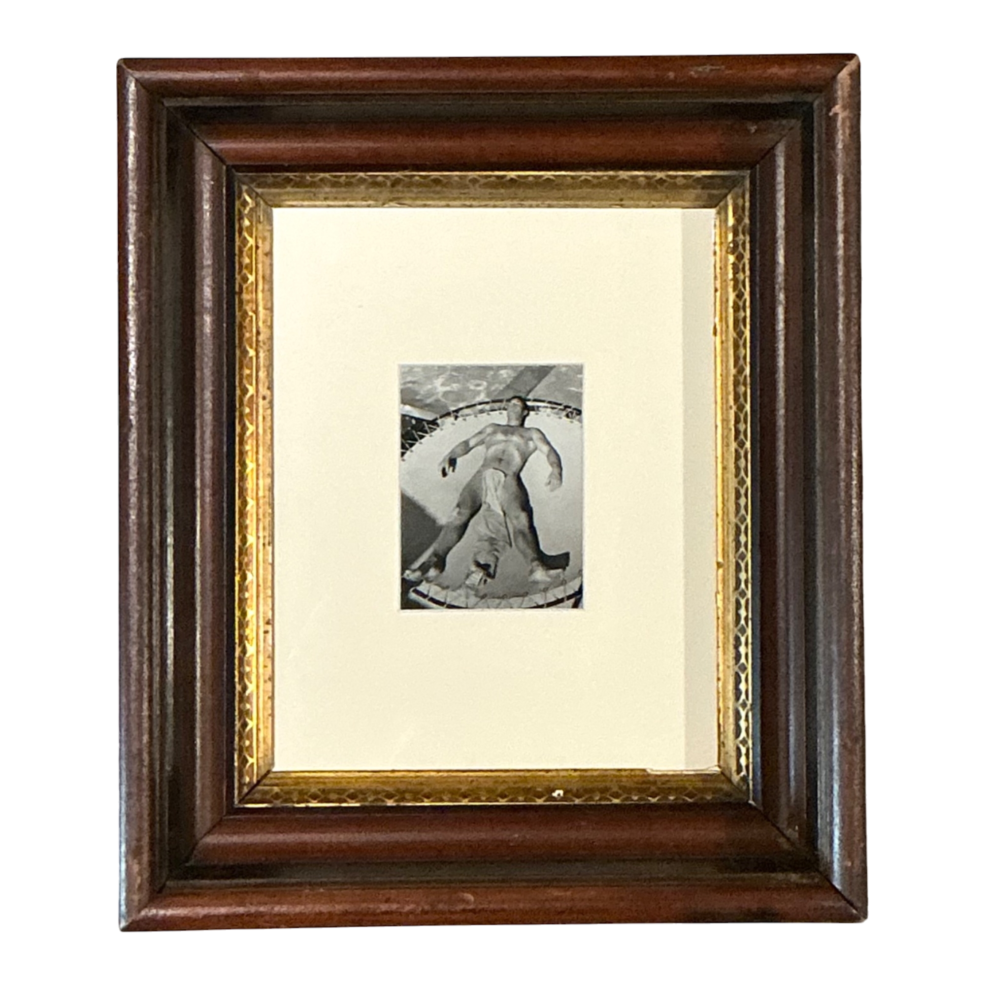 Vintage 50s Bob Mizner Black and White Male Portrait