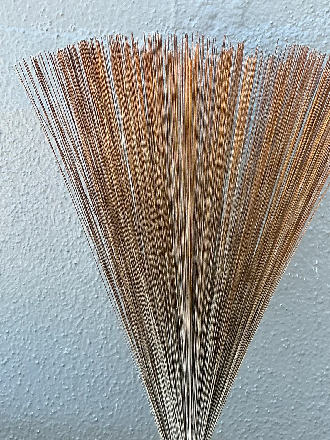 Vintage Abstract Wire Spray Kinetic Sculpture - Top view