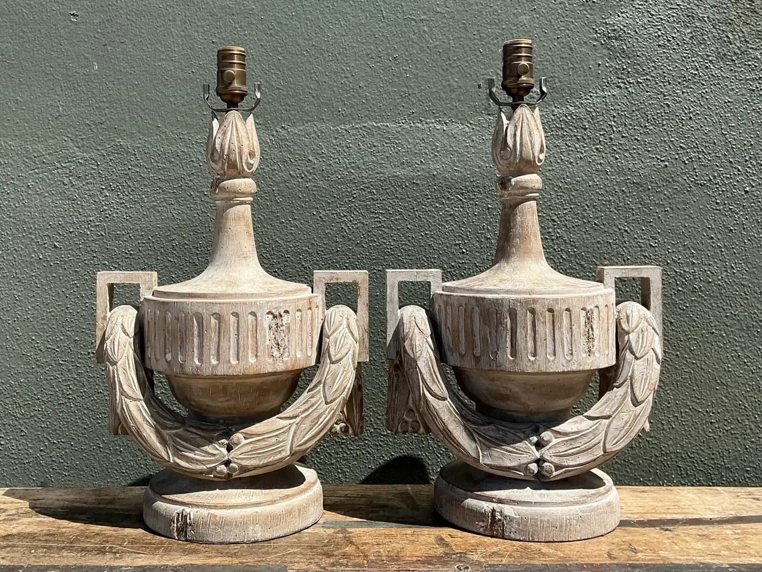 Vintage Bliss Swag Garland Lamps - A Pair