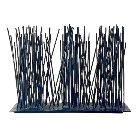 Vintage Boho Palecek Abstract Metal Sculpture