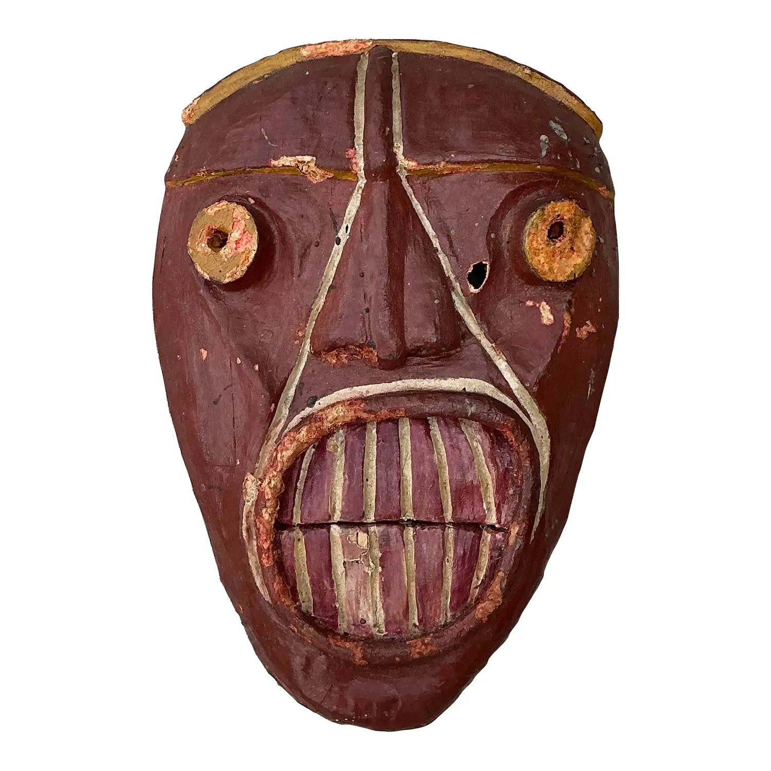 Vintage False Face Society Iroquois Mask