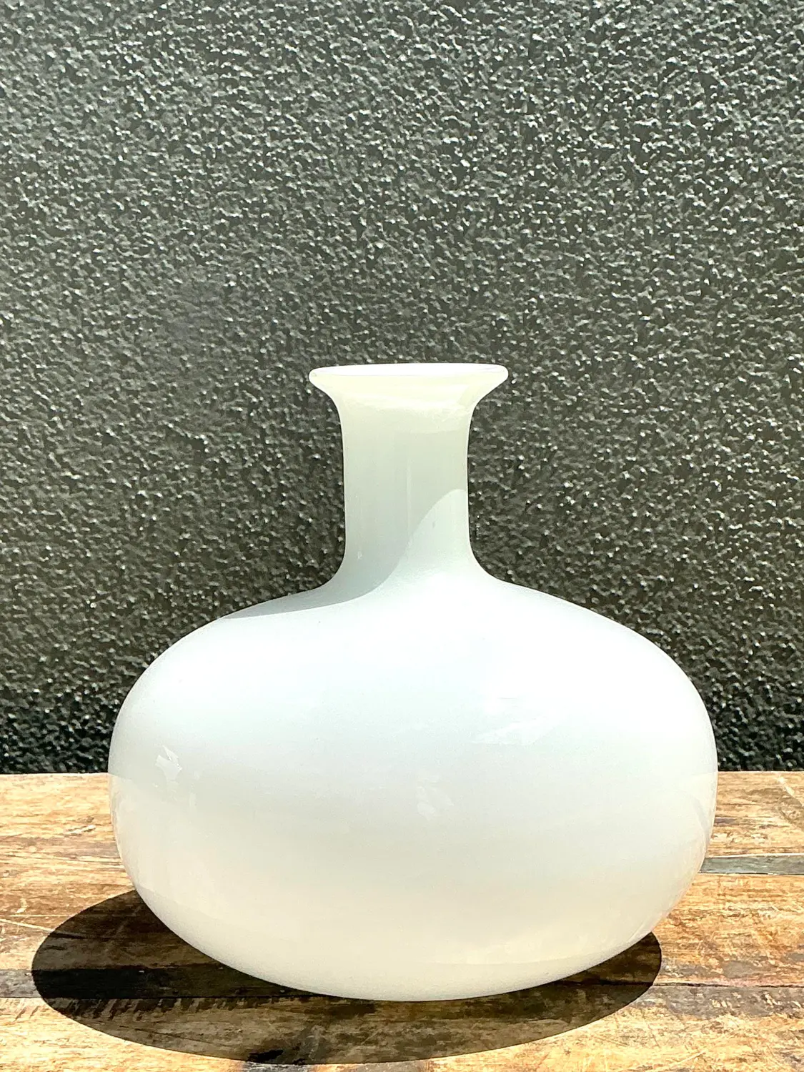 Vintage Glass Long Neck Bottle