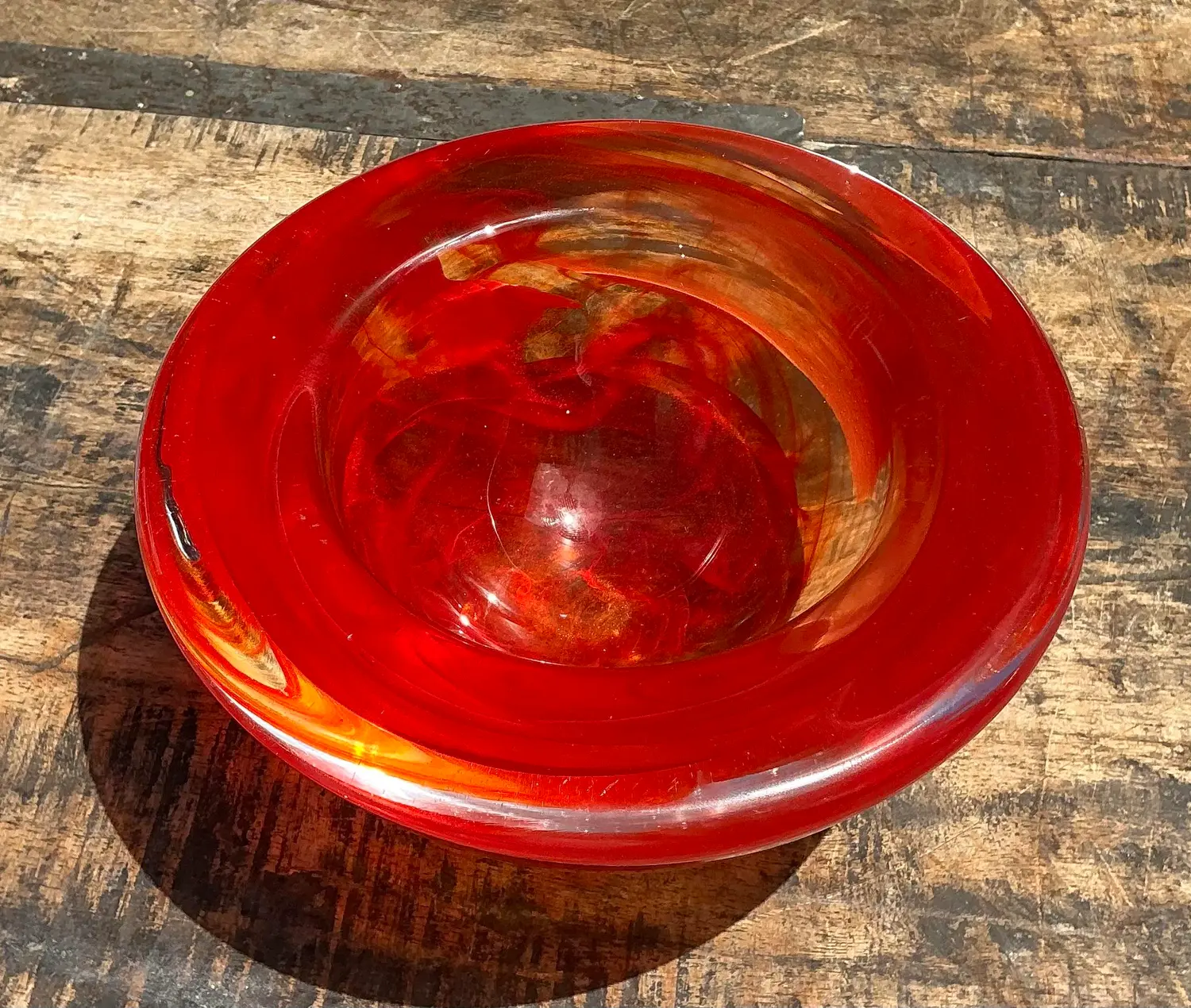 Vintage Kosta Boda Glass “Atoll” Bowl