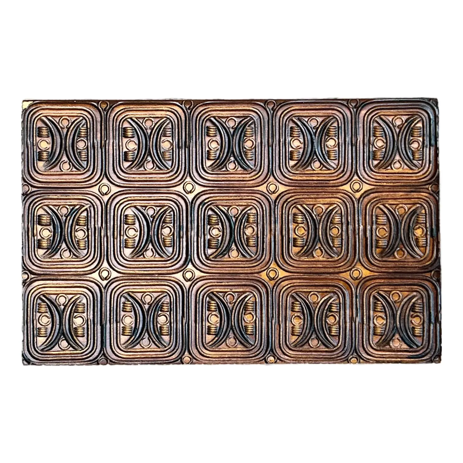 Vintage MCM Brutalist Lidded Box