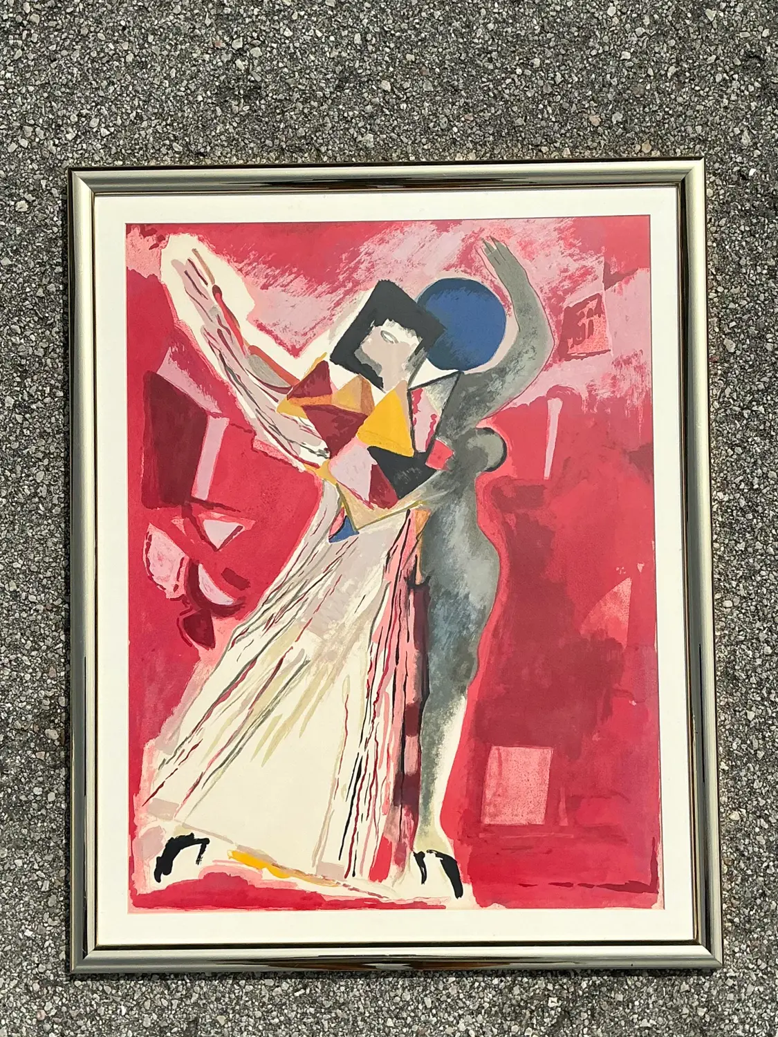 Vintage Metropolitan Opera “La Traviata” Lithograph - Detail view