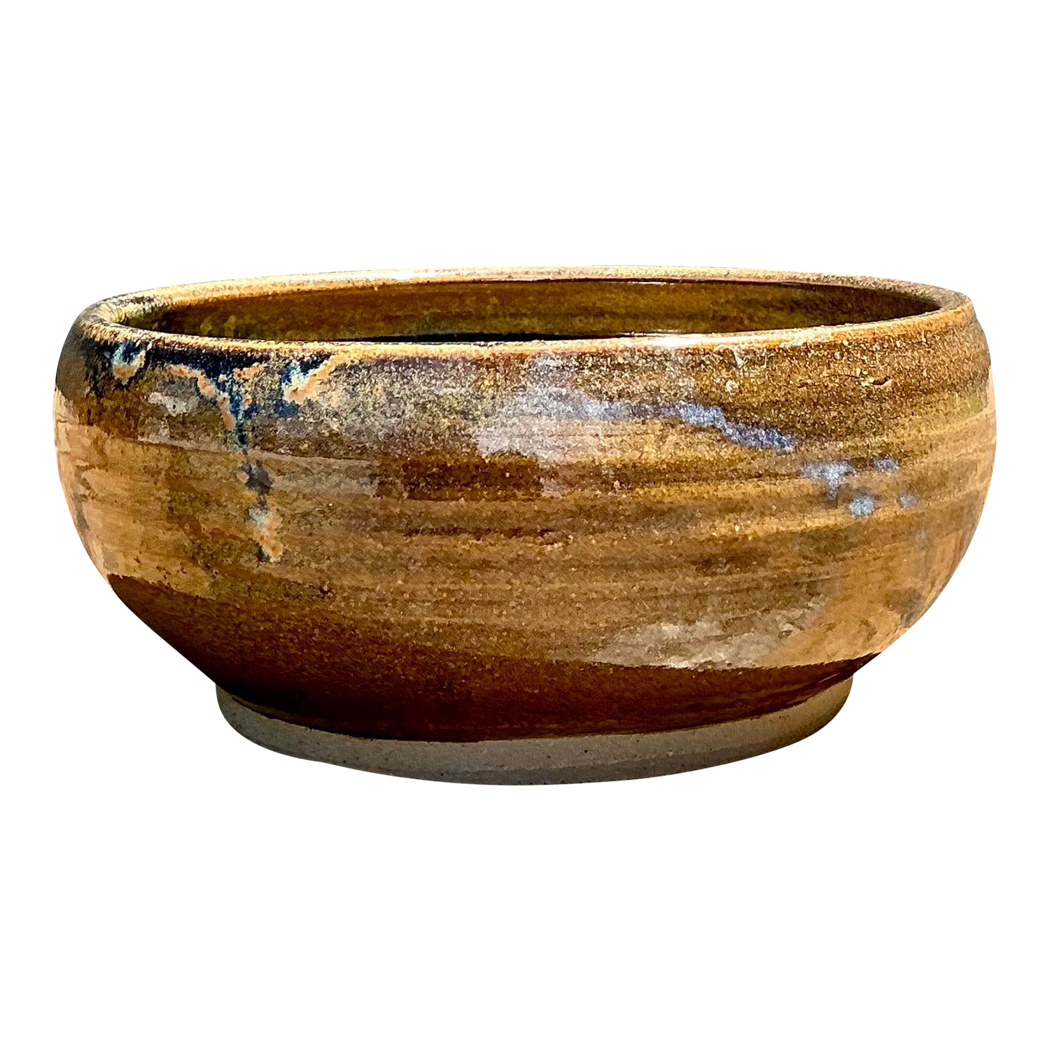 Vintage Original Studio Pottery Bowl - Pottery, 6W x 2.5H - Detail view