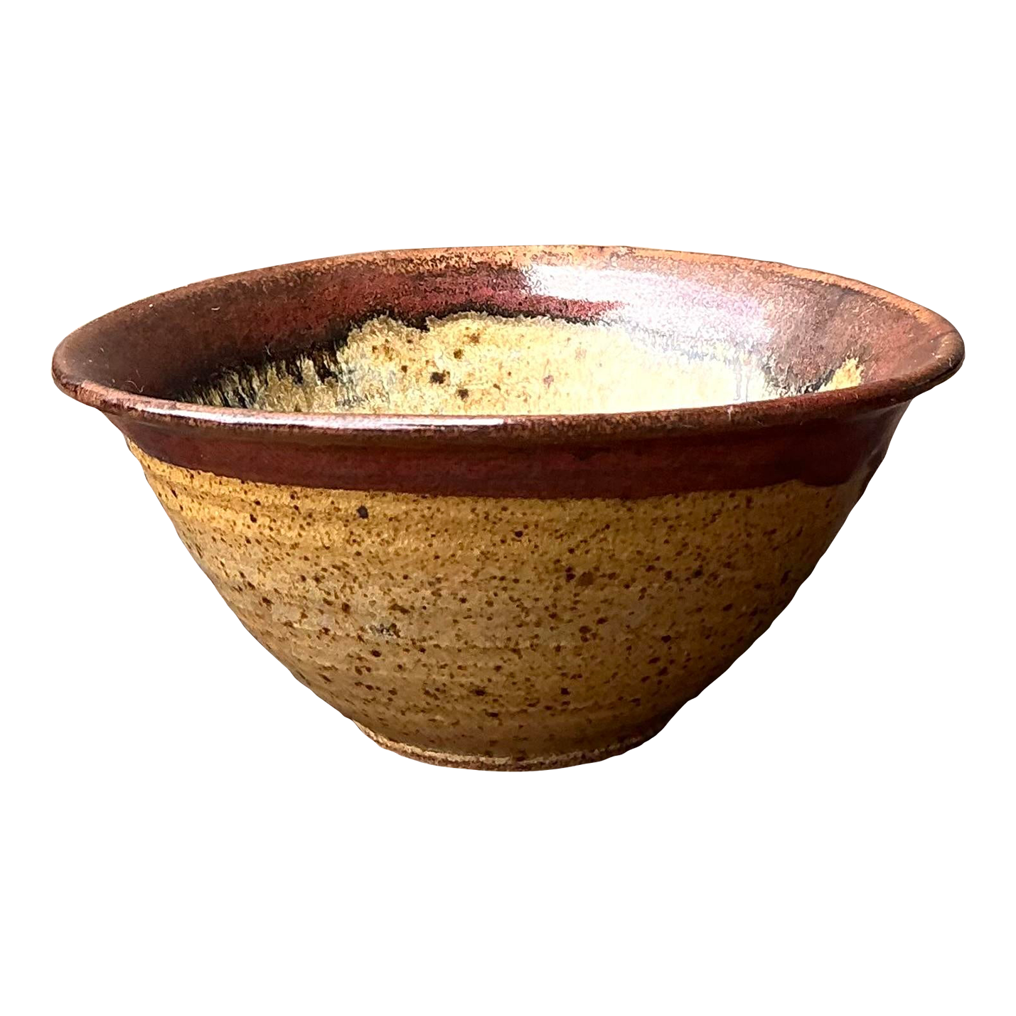 Vintage Original Studio Pottery Bowl - Pottery, 5.25W x 2.5H - Detail view