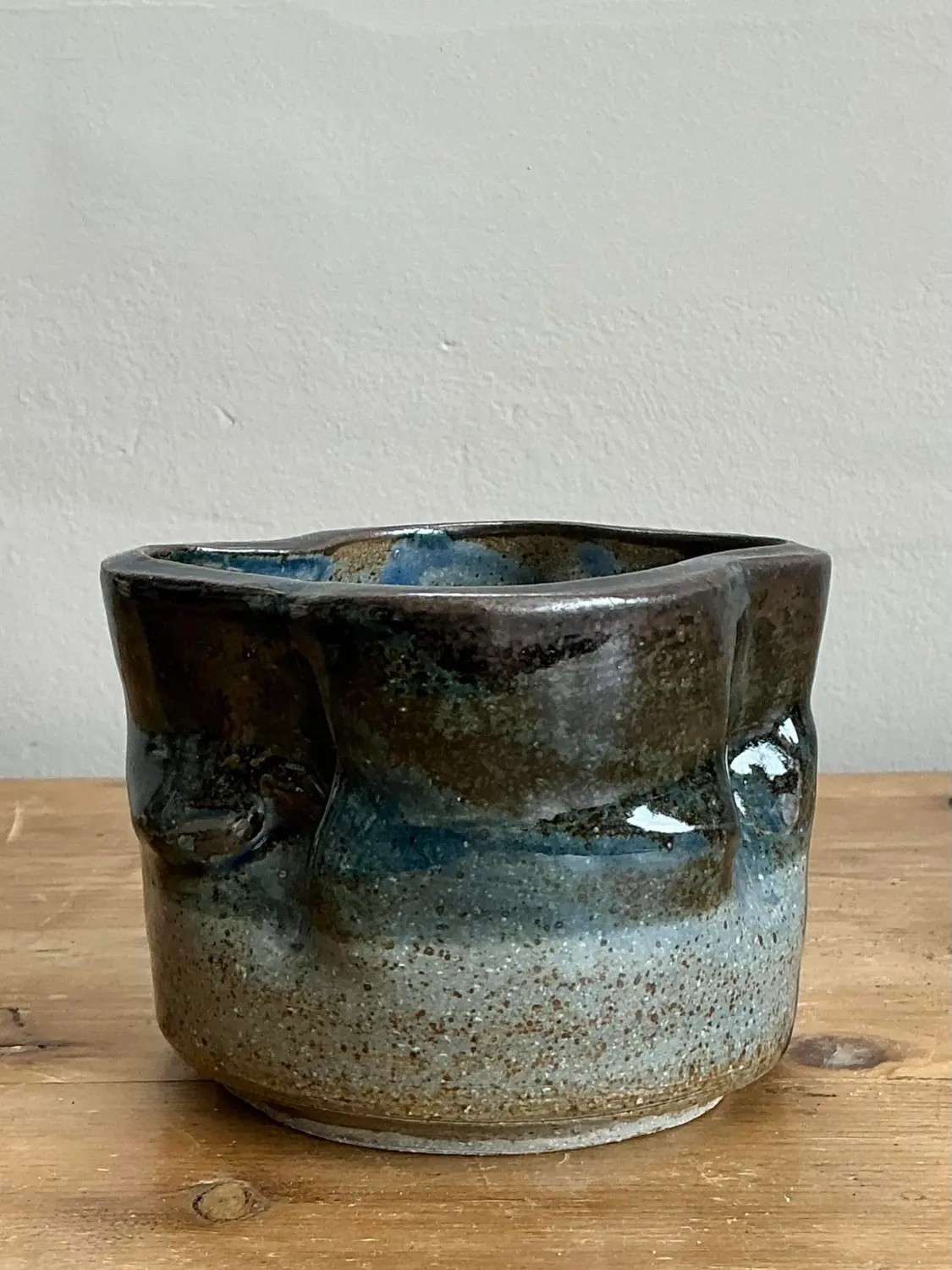 Vintage Original Studio Pottery Bowl - Pottery, 11.25W x 3.25H