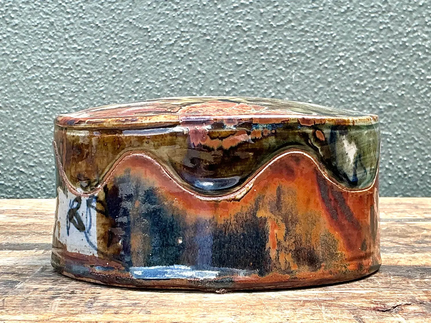 Vintage Original Studio Pottery Box