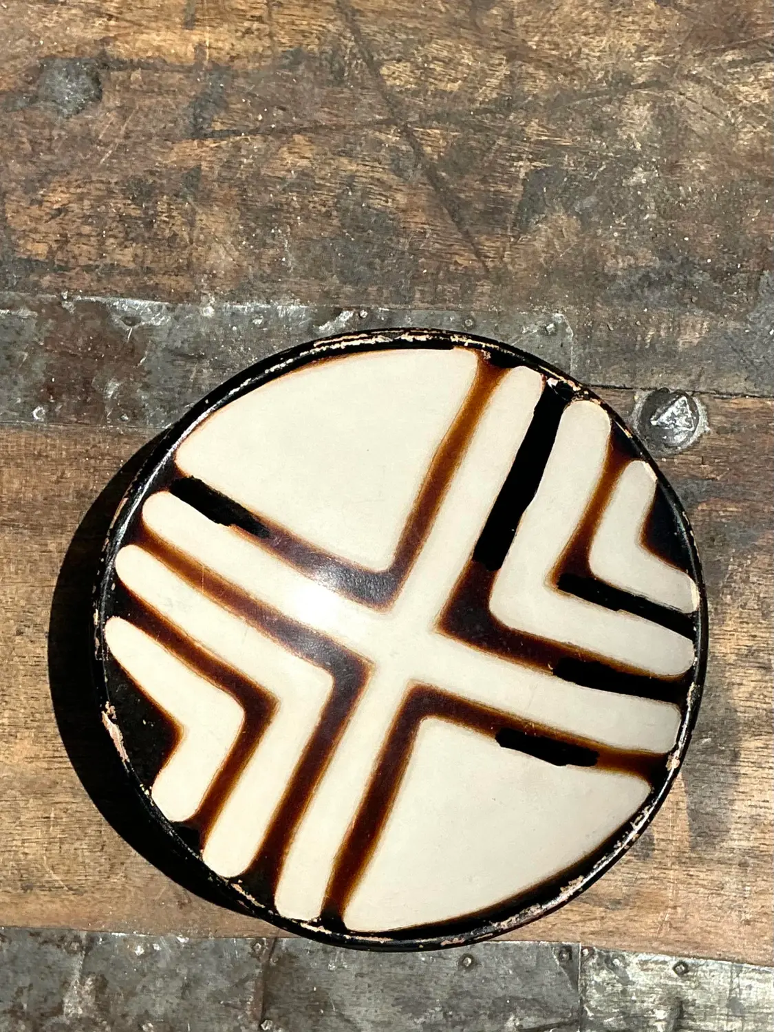 Vintage Original Studio Pottery Ring Dish