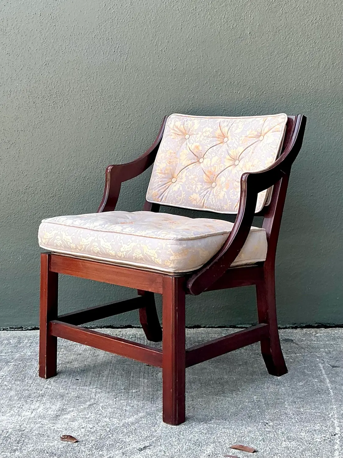 Vintage Smith and Watson Dublin Grog Chair - Top view