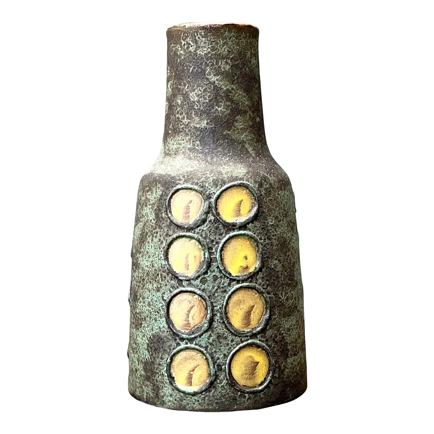 Vintage West German Original Studio Pottery Vase