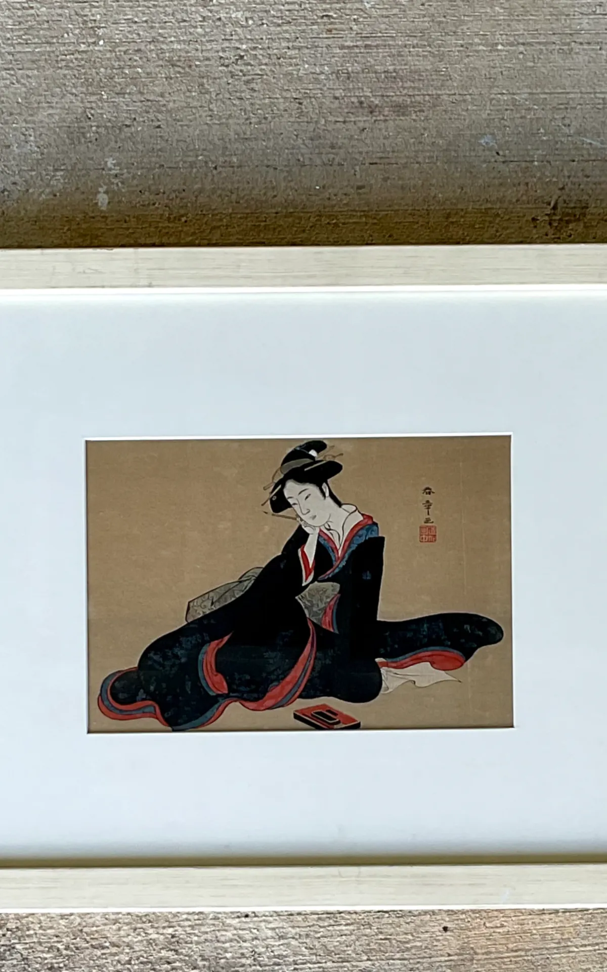 Vintage Japanese Woodblock Print